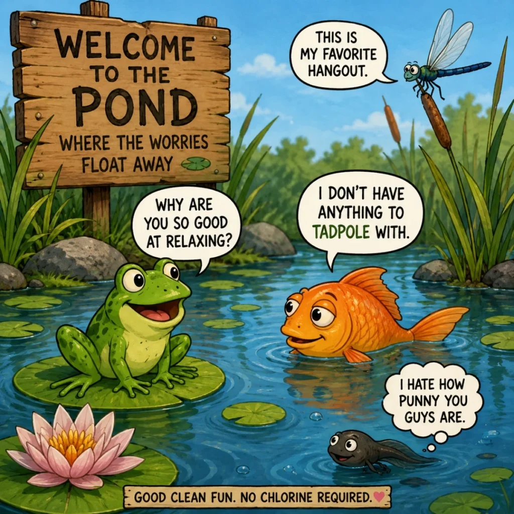 Classic Pond Humor Everyone Loves