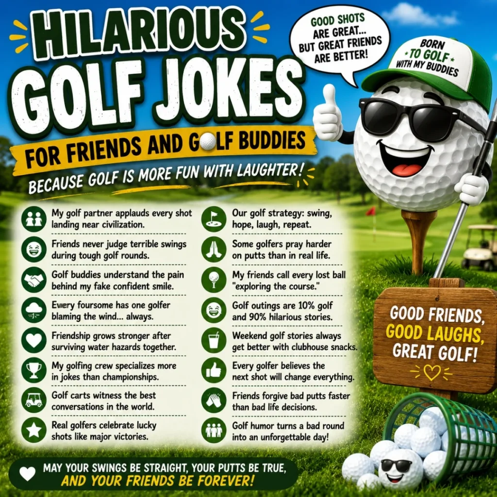 Hilarious Golf Jokes For Friends And Golf Buddies