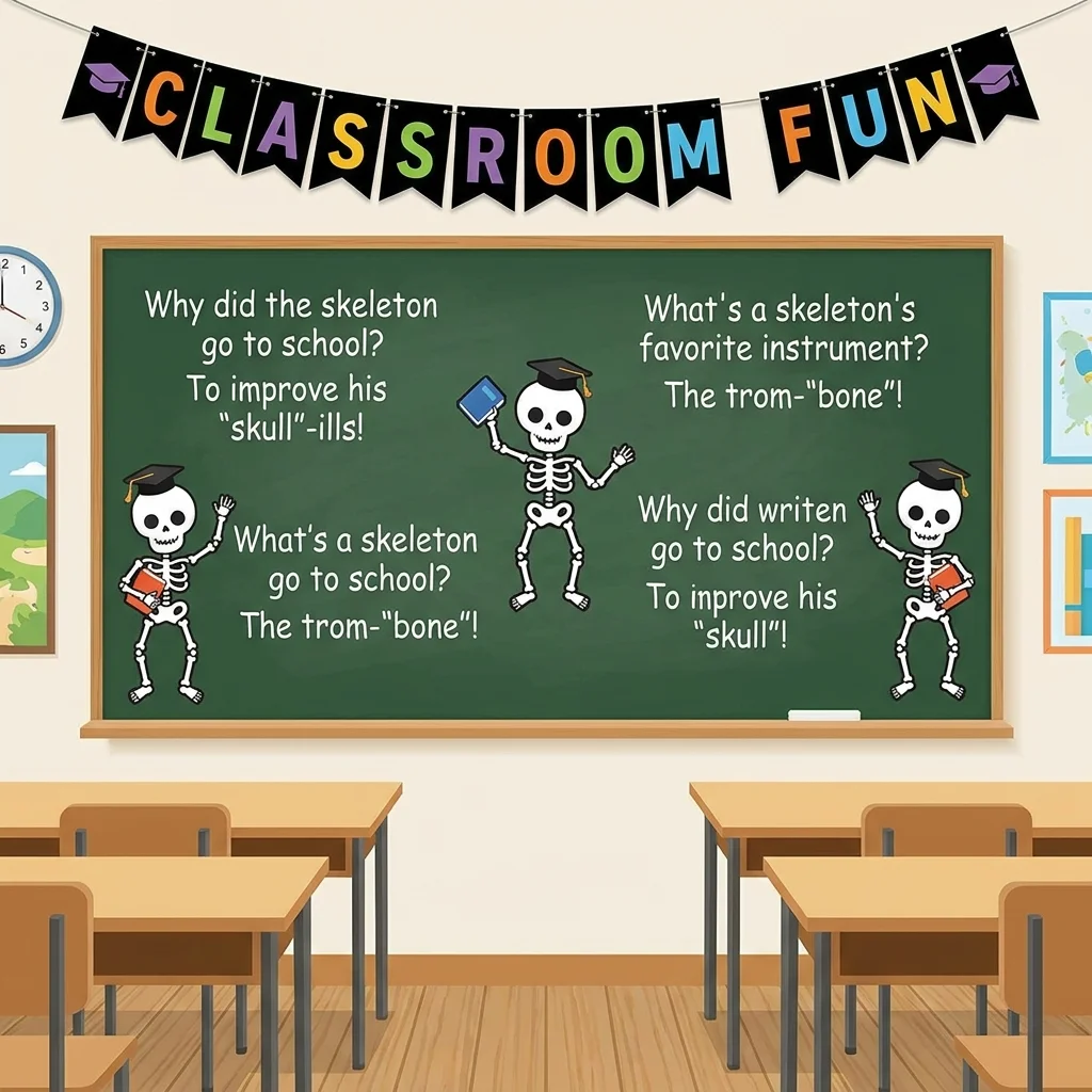 ๐ป Skeleton Puns For School And Classroom Fun
