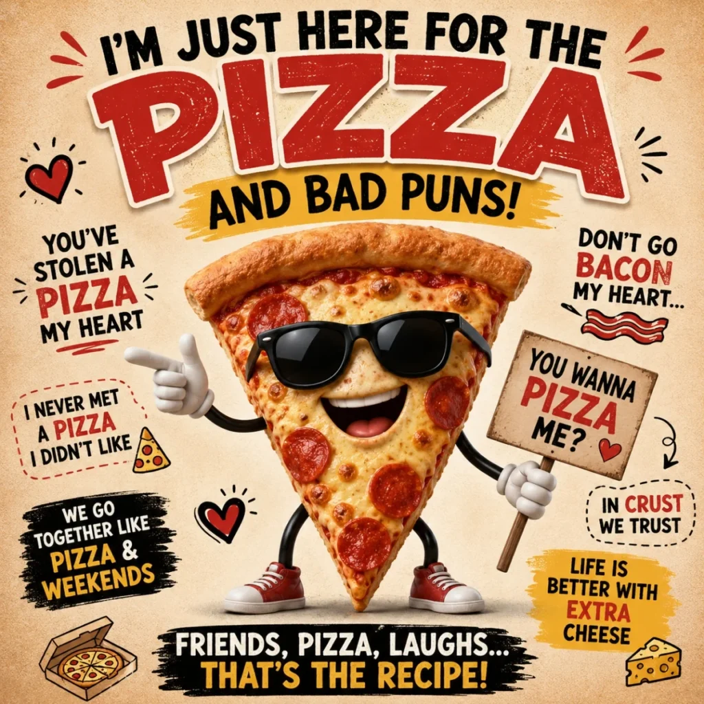 🍕 Hilarious Pizza Wordplay For Friends