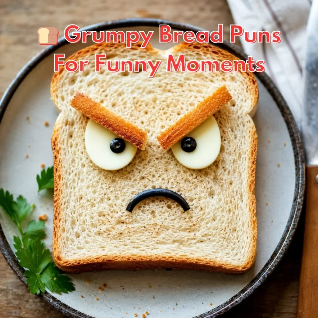 🍞 Grumpy Bread Puns For Funny Moments