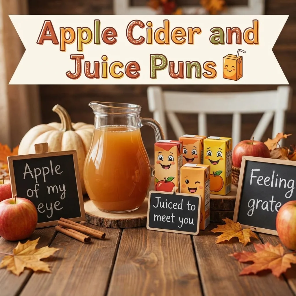 🧃 Apple Cider and Juice Puns