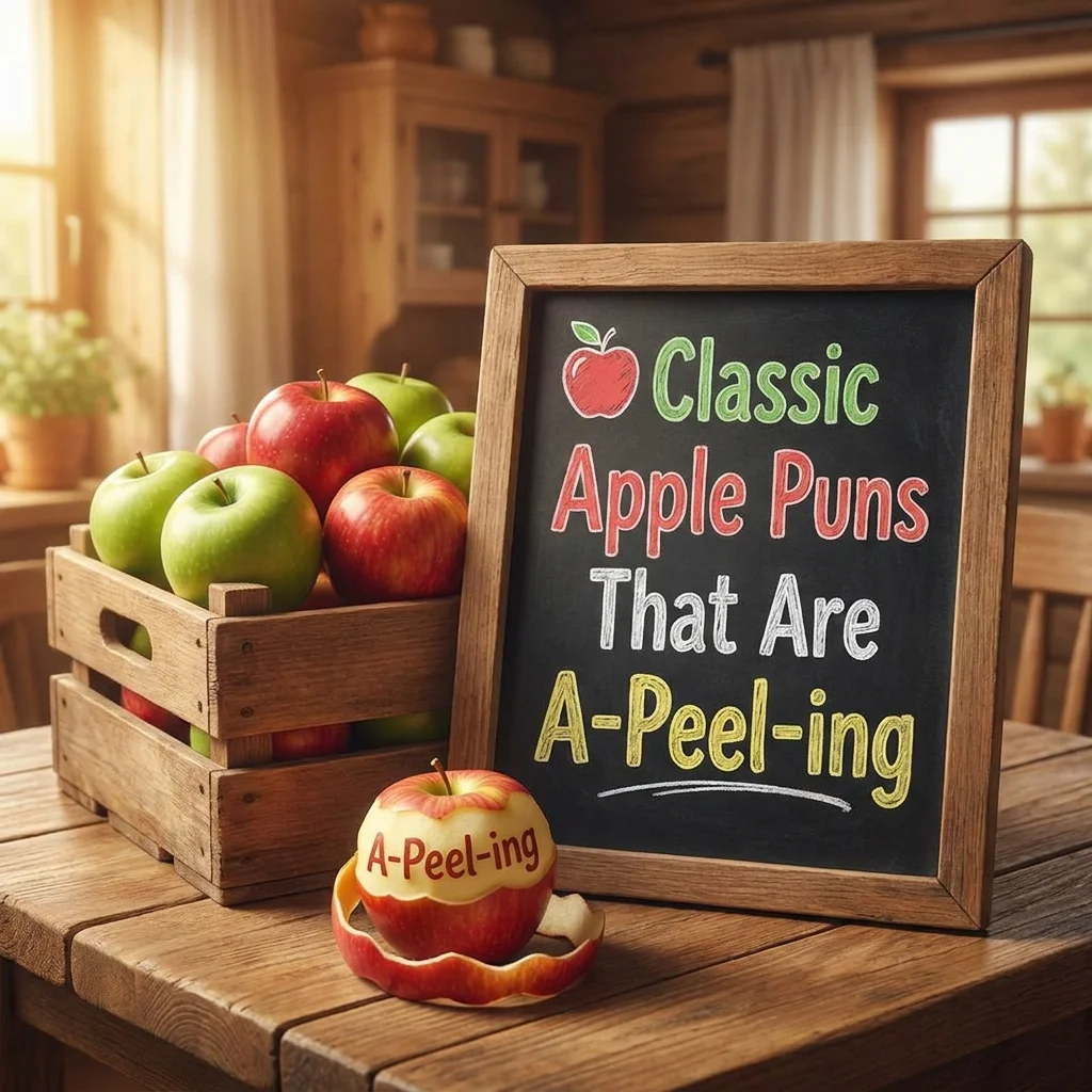 🍎 Classic Apple Puns That Are A-Peel-ing