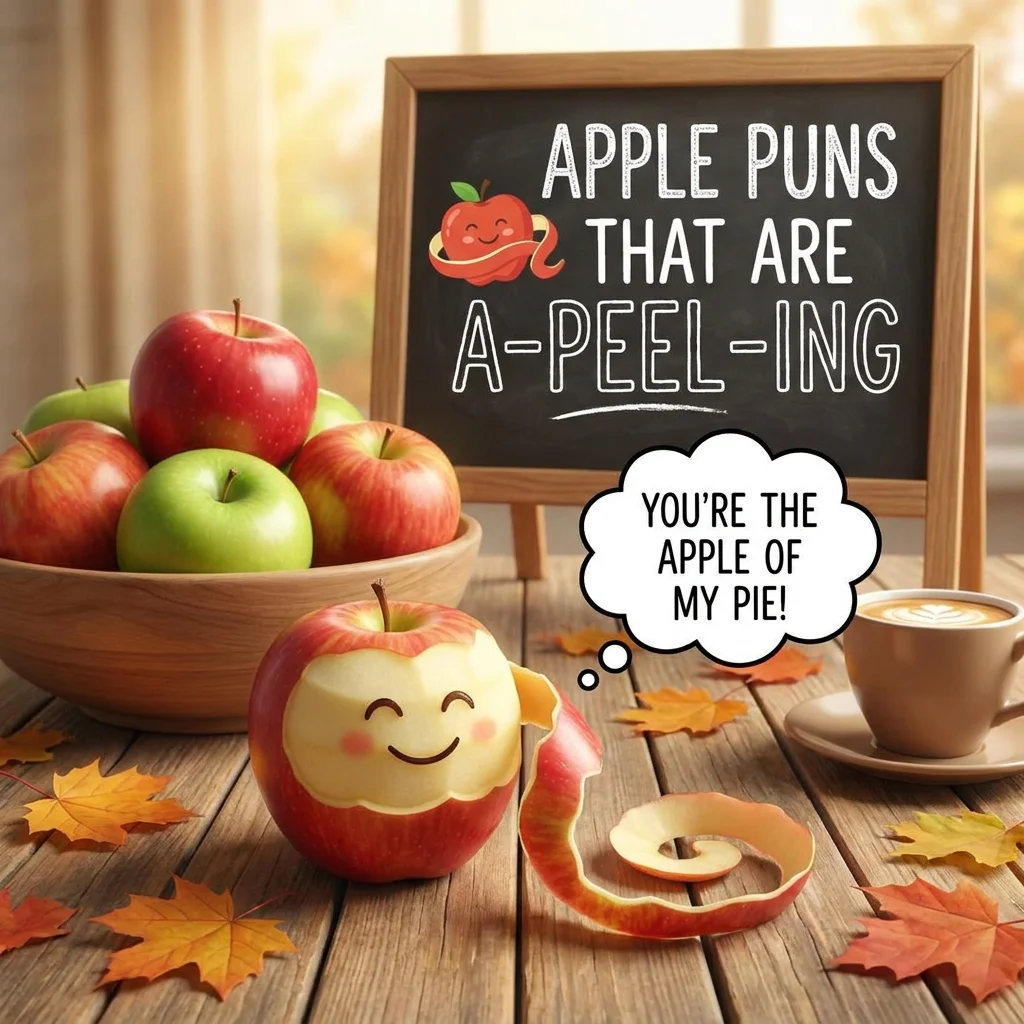 🍎 Apple Puns That Are A-Peel-ing