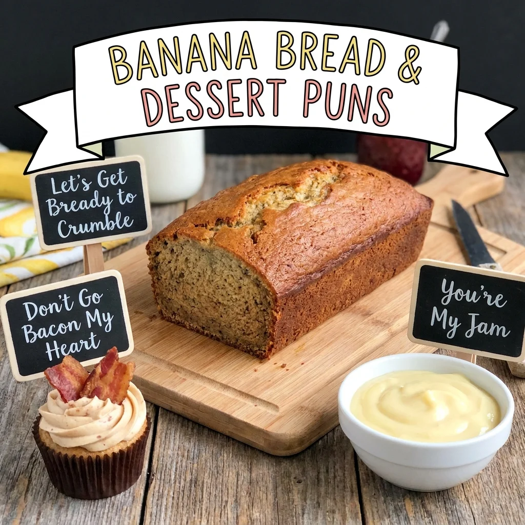 🍌 Banana Bread and Dessert Puns