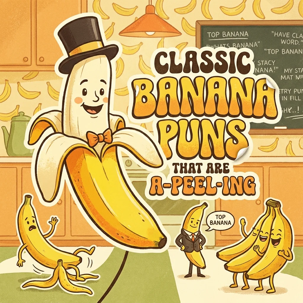 🍌 Classic Banana Puns That Are A-Peel-ing