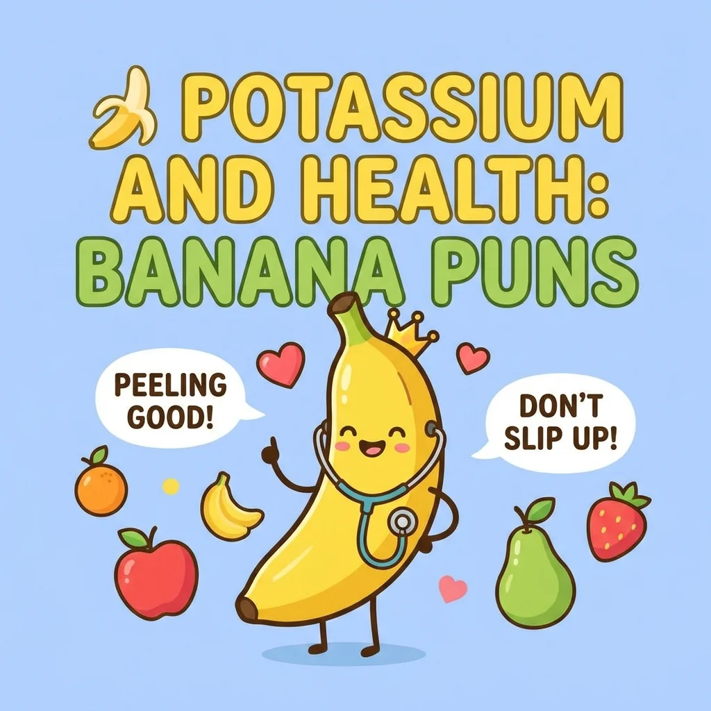 🍌 Potassium and Health Banana Puns