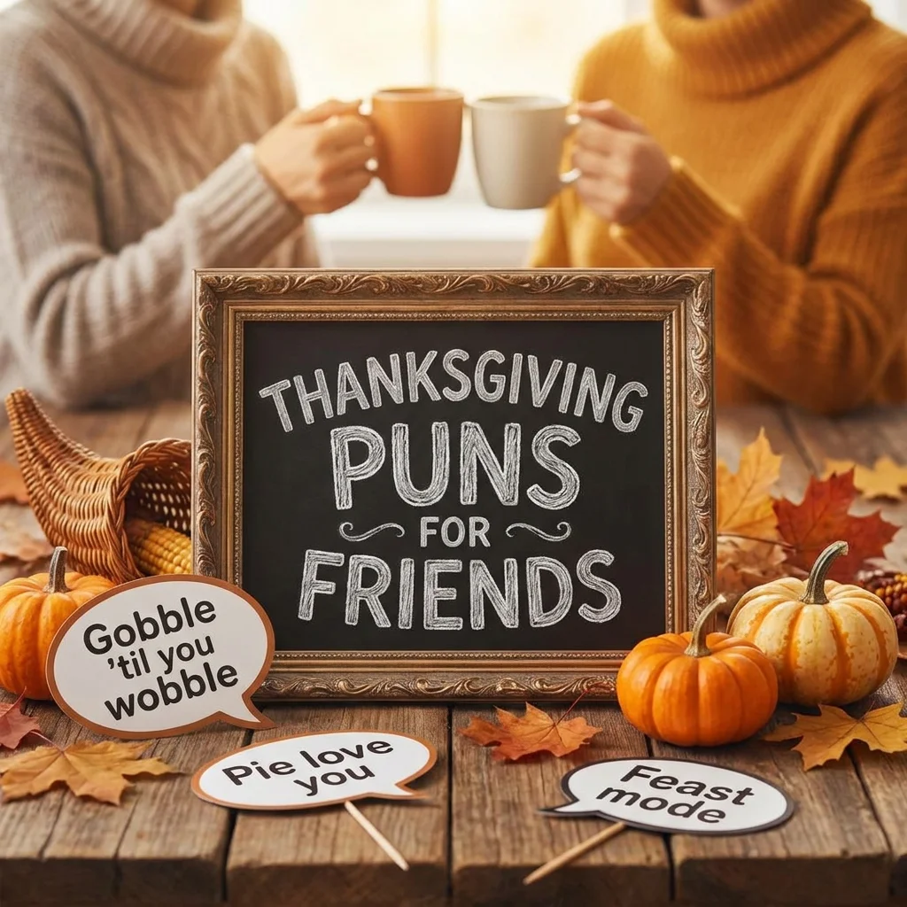Thanksgiving Puns for Friends