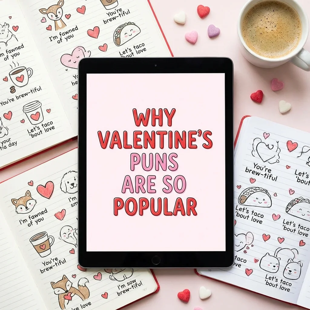 200+Valentines Puns That Share Sweet Laughs and Love