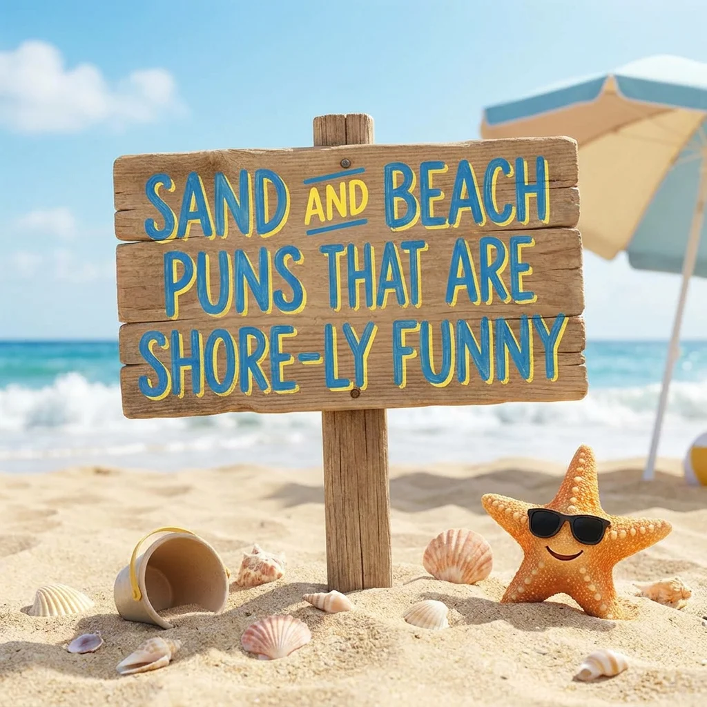 🏖️ Sand and Beach Puns That Are Shore-ly Funny