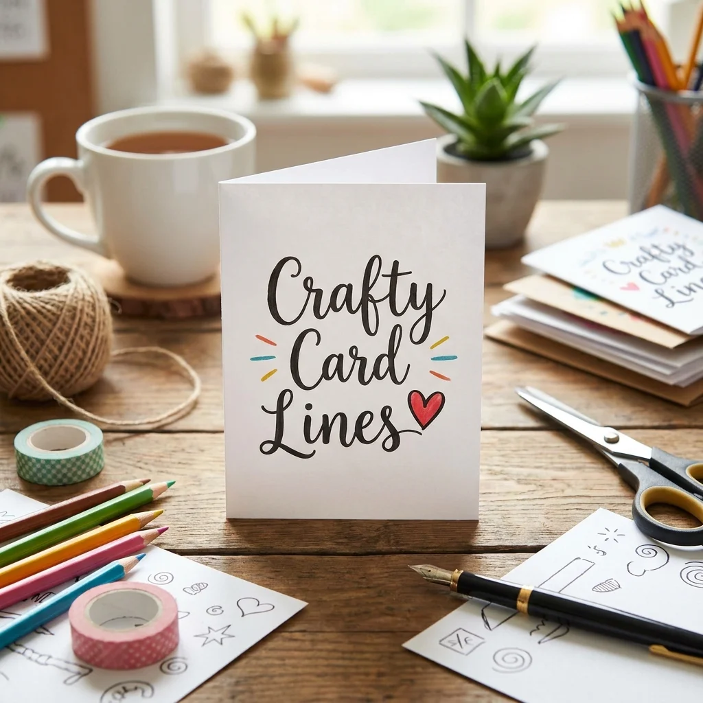 Crafty Card Lines ❤️