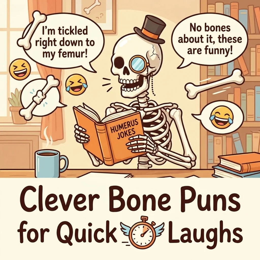 Clever Bone Puns for Quick Laughs