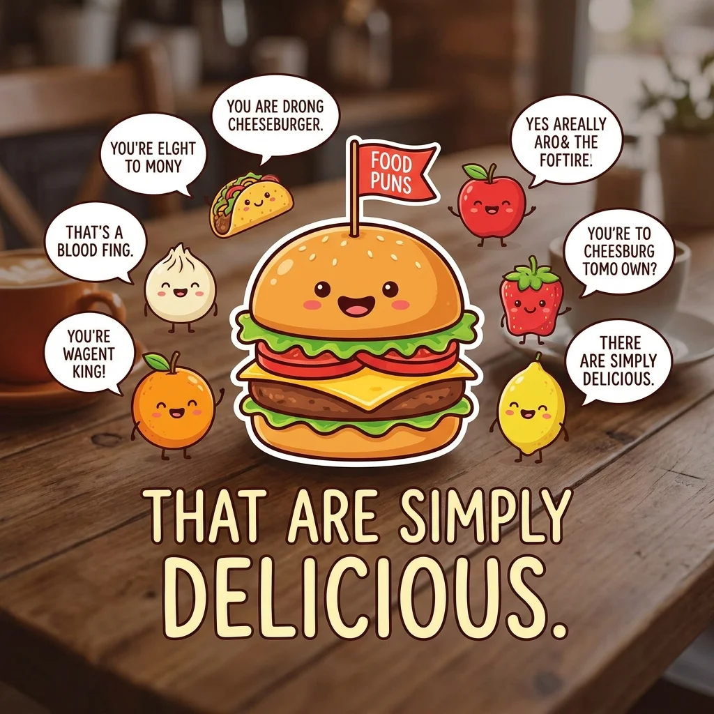 🍔 Food Puns That Are Simply Delicious