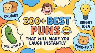😂 200+ Best Puns That Will Make You Laugh Instantly