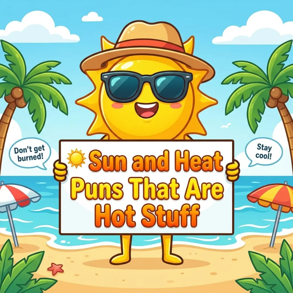 ☀️ Sun and Heat Puns That Are Hot Stuff