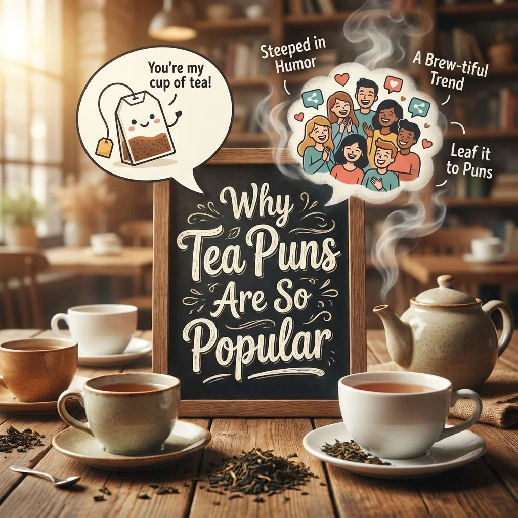 Why Tea Puns Are So Popular