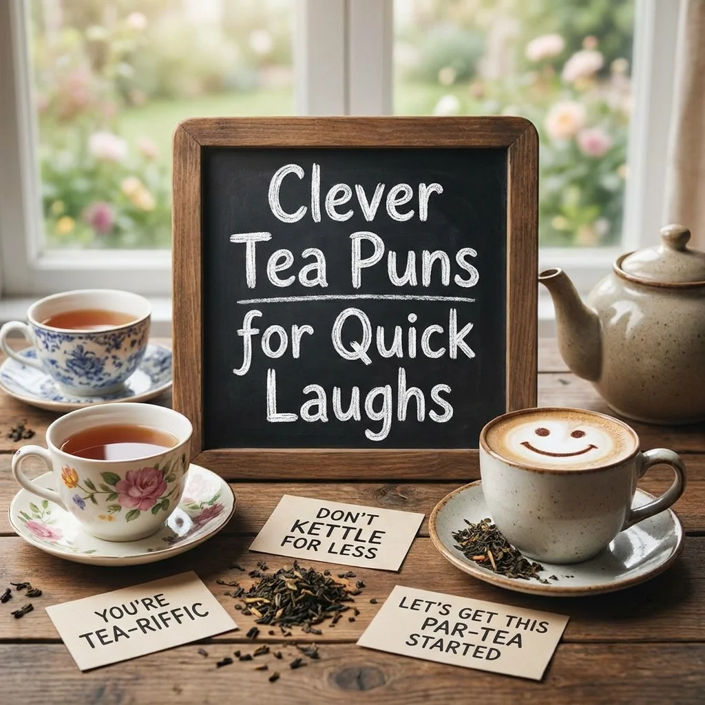 Clever Tea Puns for Quick Laughs