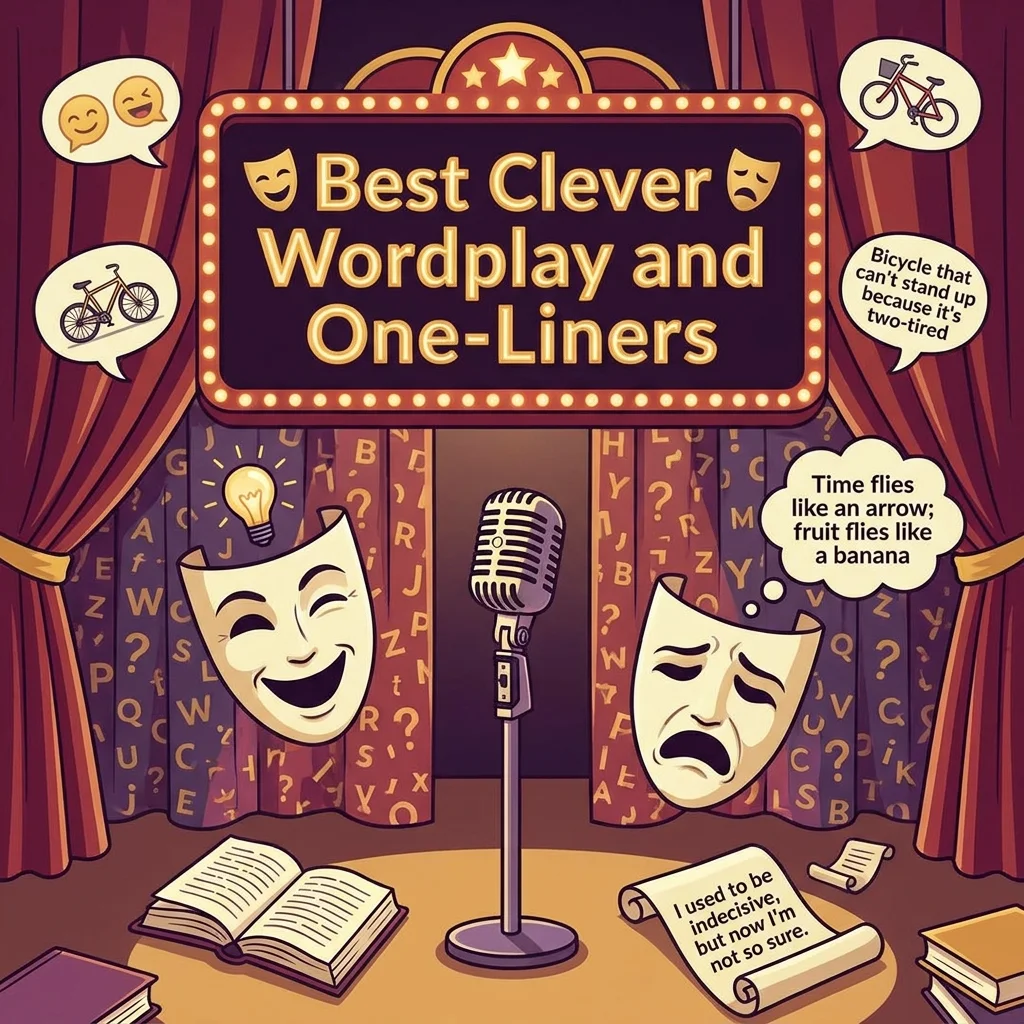 š Best Clever Wordplay and One-Liners