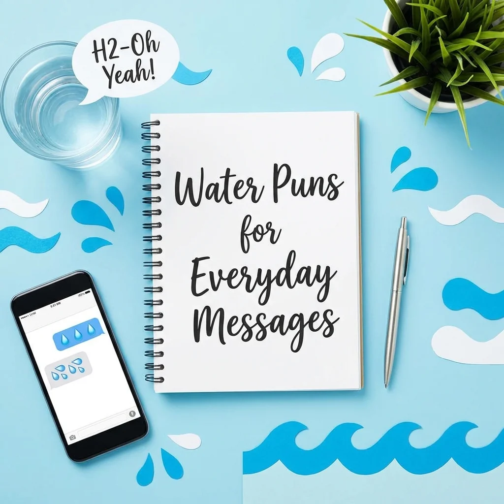 Water Puns for Everyday Messages