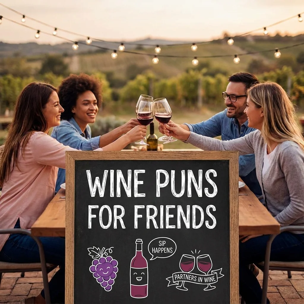 Wine Puns for Friends