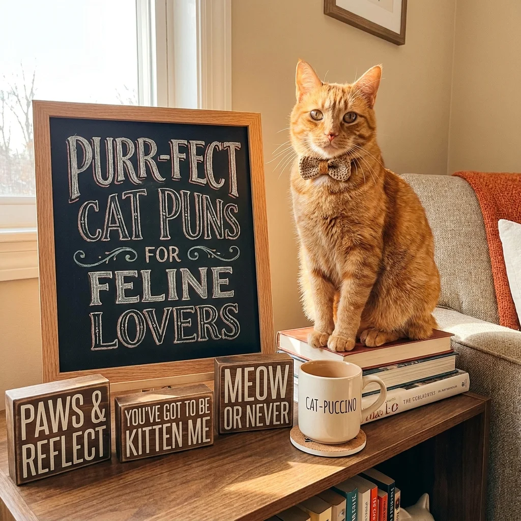 π± Purr-Fect Cat Puns For Feline Lovers