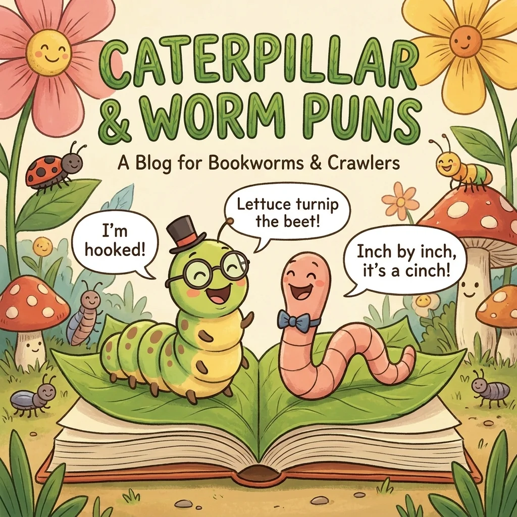 🐛 Caterpillar and Worm Puns