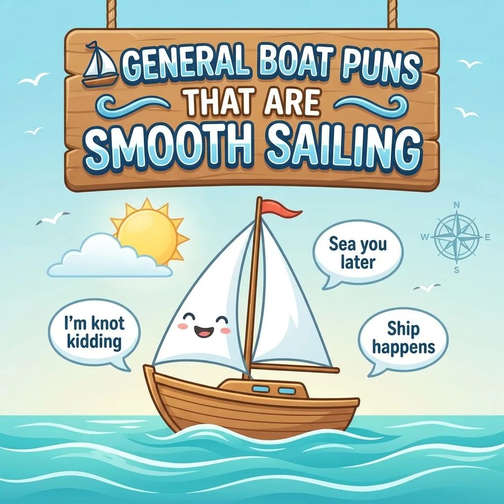 ⛵ General Boat Puns That Are Smooth Sailing