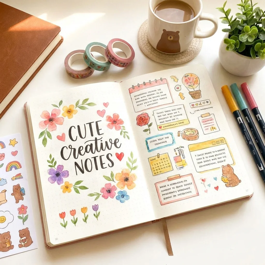 Cute Creative Notes ❤️
