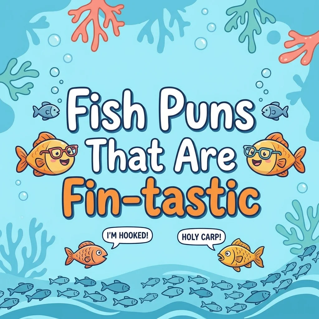 🐟 Fish Puns That Are Fin-tastic