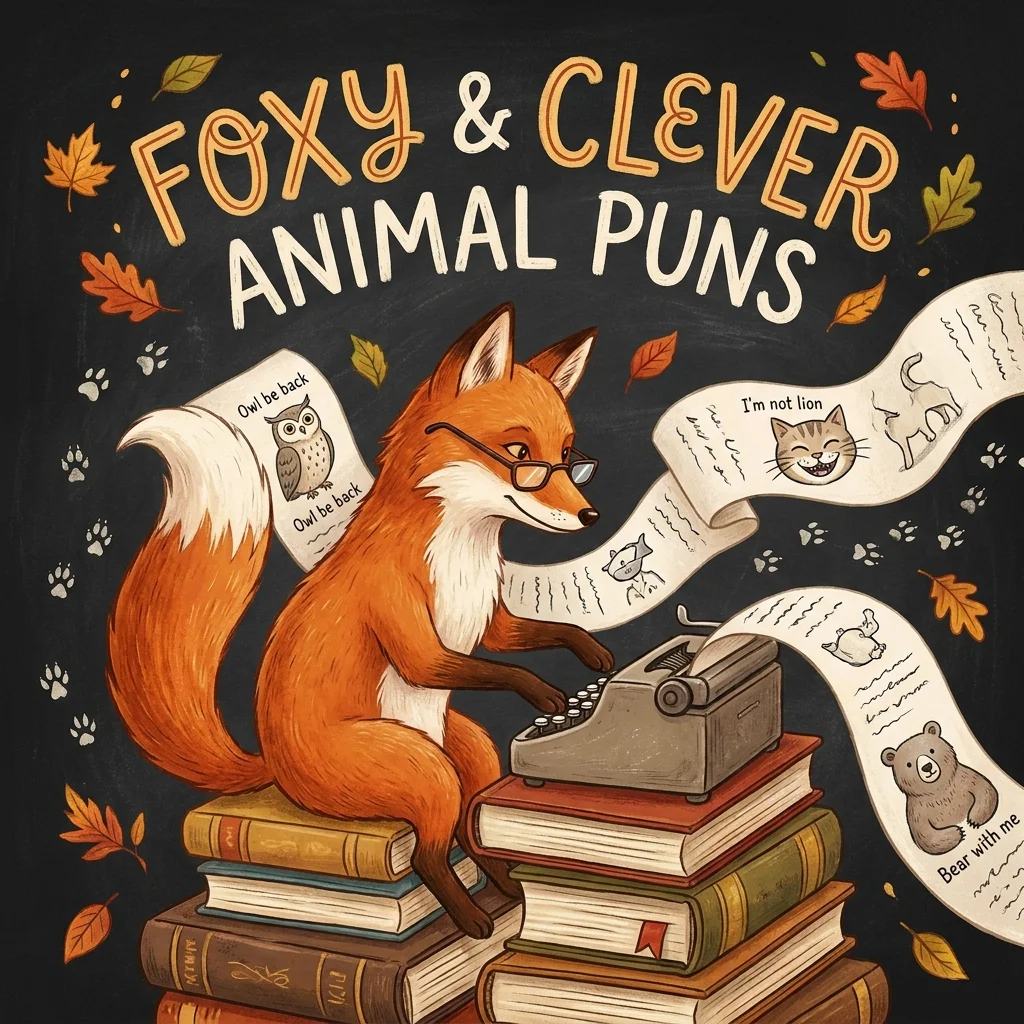 π¦ Foxy & Clever Animal Puns