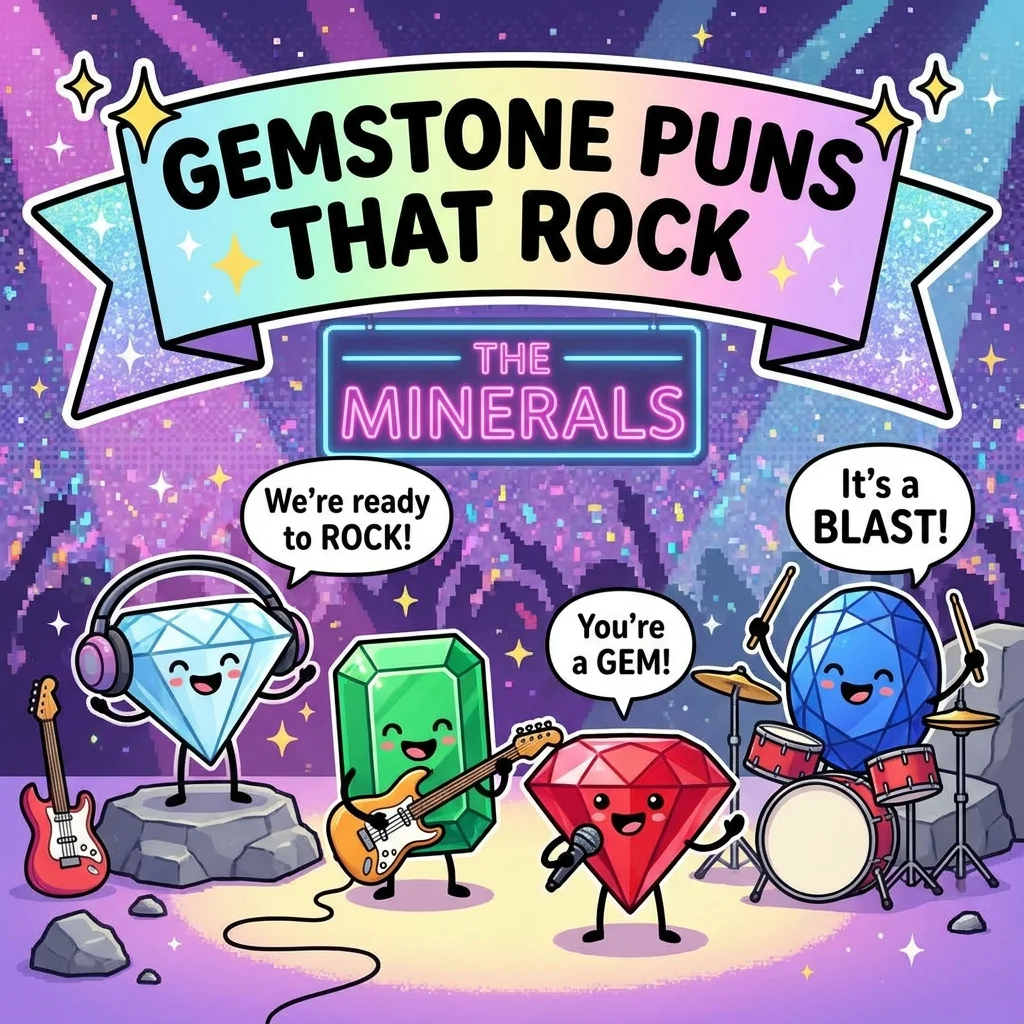 💎 Gemstone Puns That Rock