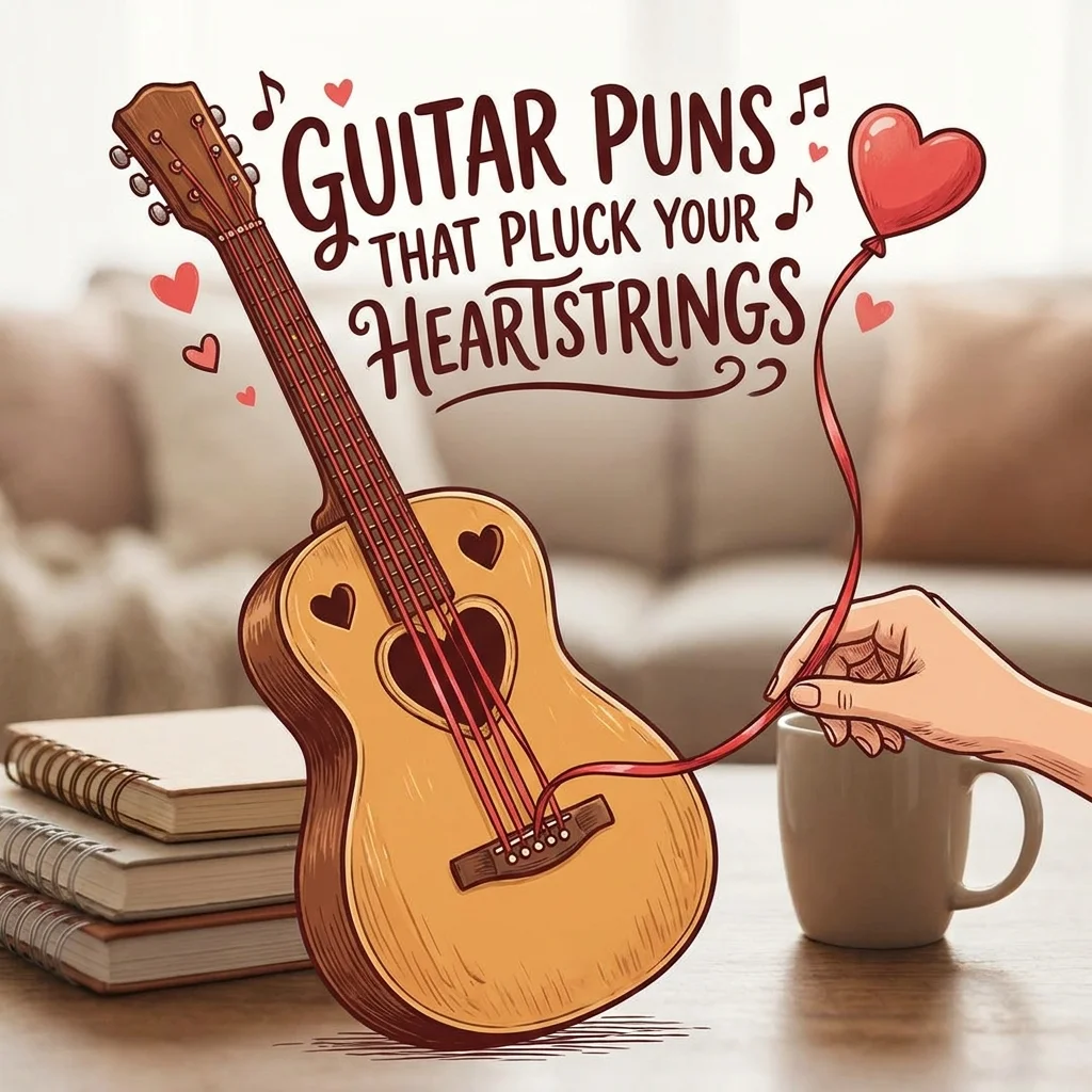 πΈ Guitar Puns That Pluck Your Heartstrings
