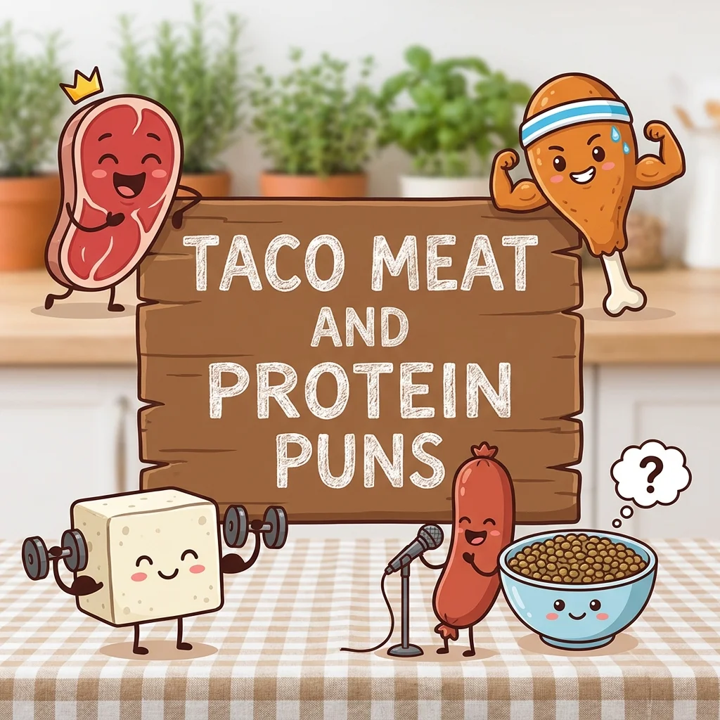 🌮 Meat and Protein Puns