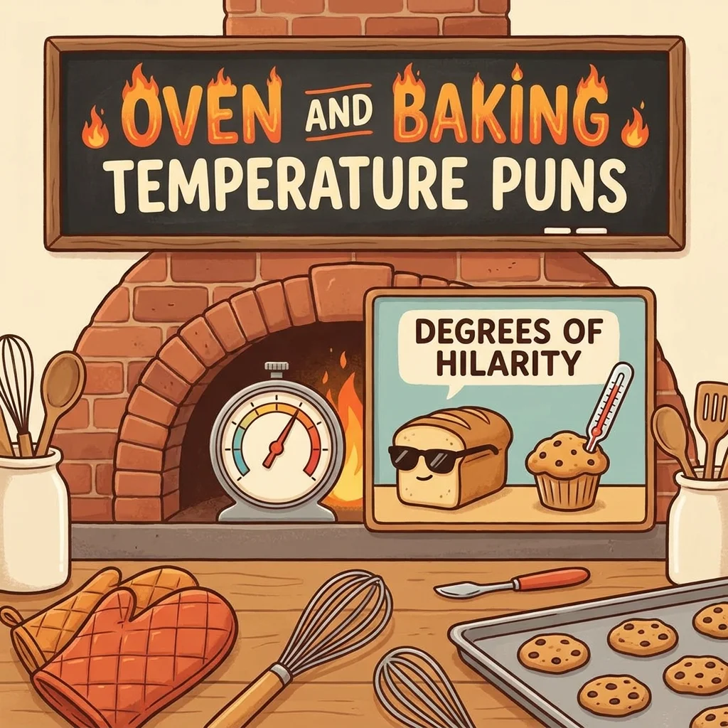 🔥 Oven and Baking Temperature Puns