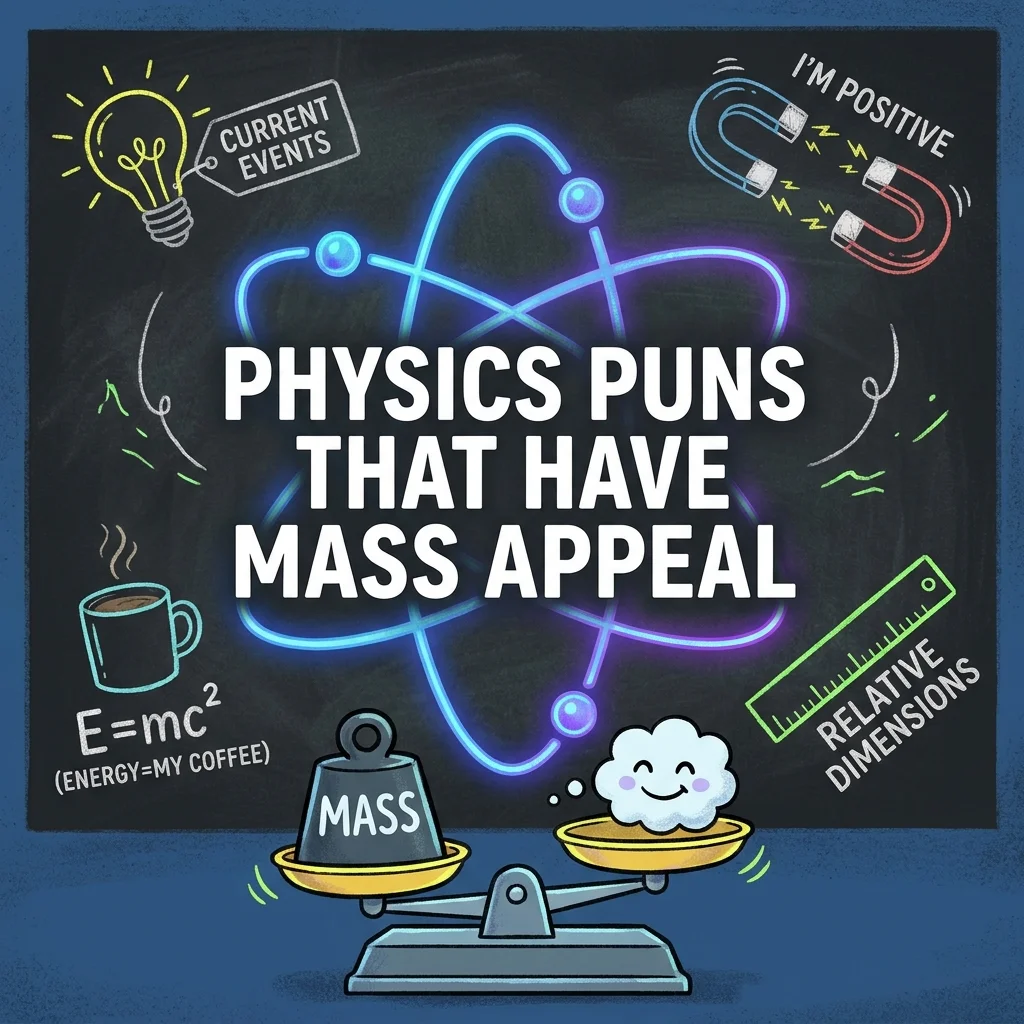 โ๏ธ Physics Puns That Have Mass Appeal