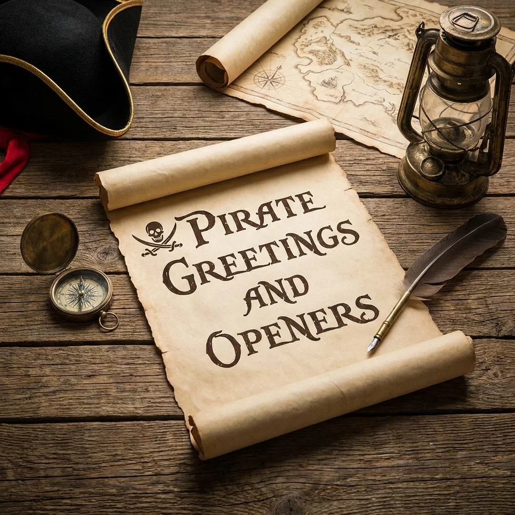 🏴‍☠️ Pirate Greetings and Openers