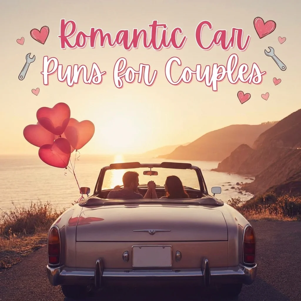 π Romantic Car Puns for Couples