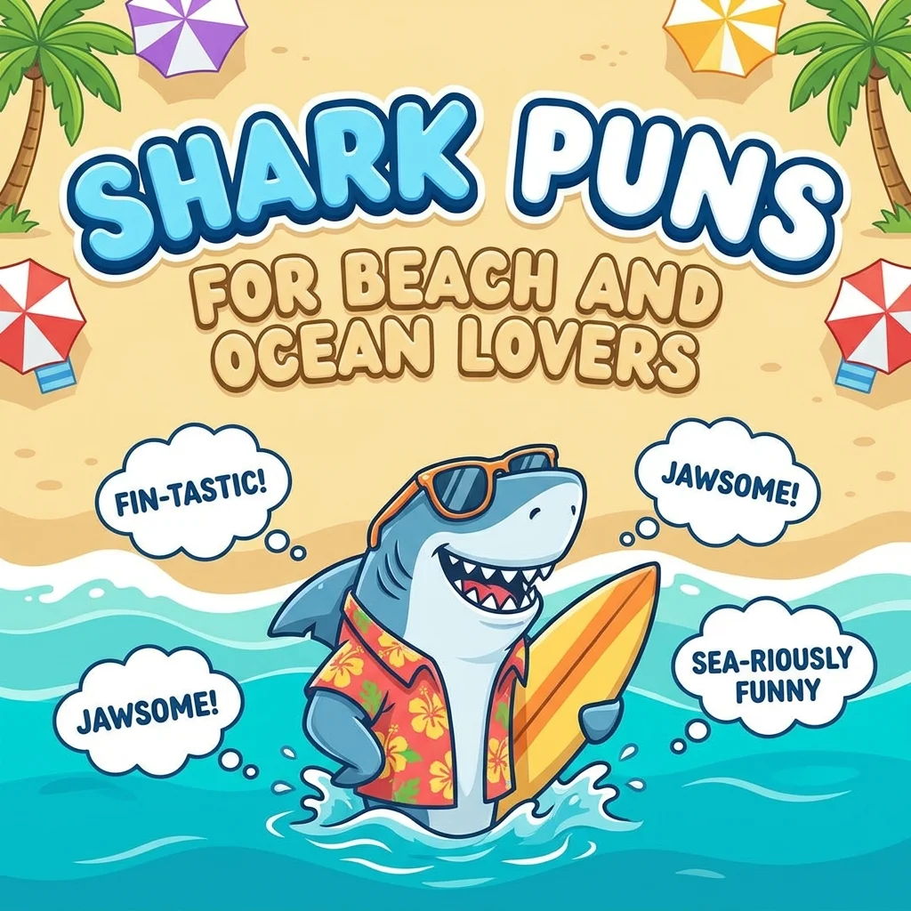 đ Shark Puns for Beach and Ocean Lovers