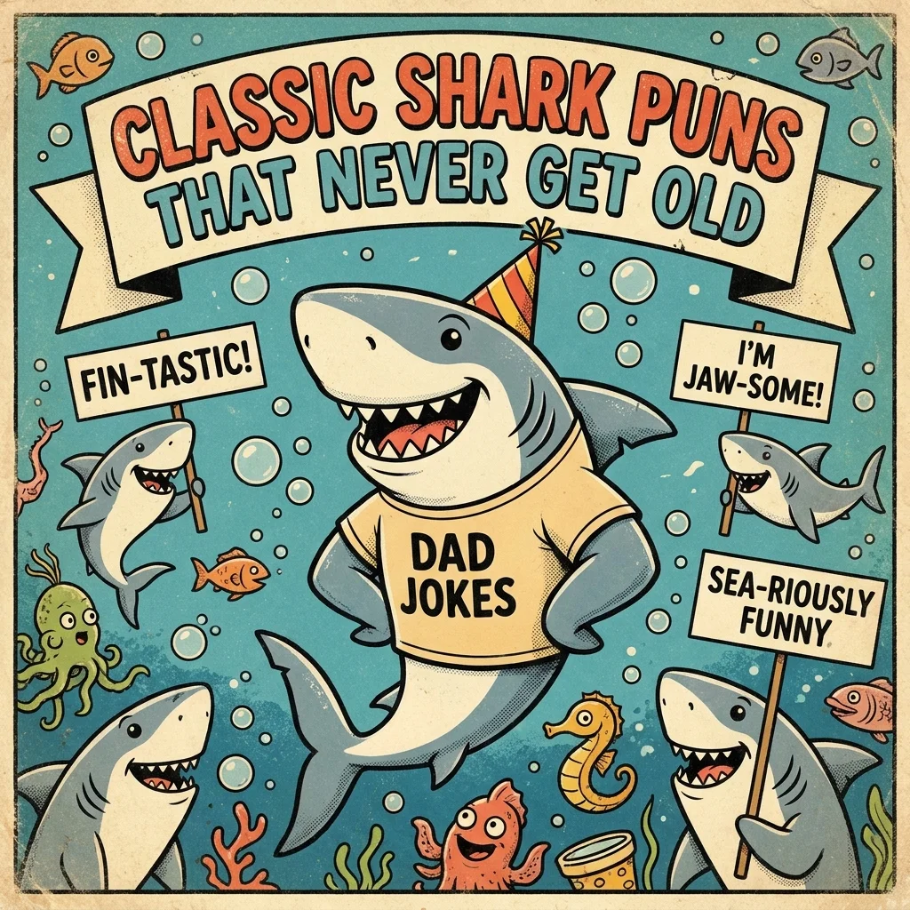 đŠ Classic Shark Puns That Never Get Old