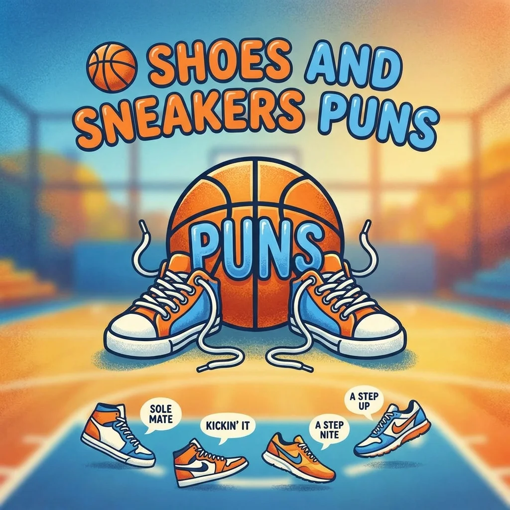 🏀 Shoes and Sneakers Puns