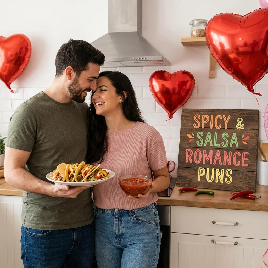🌮 Spicy and Salsa Romance Puns
