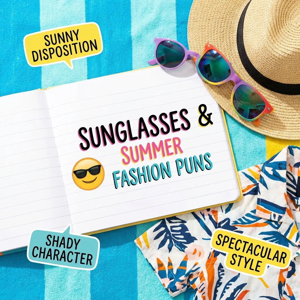 😎 Sunglasses and Summer Fashion Puns