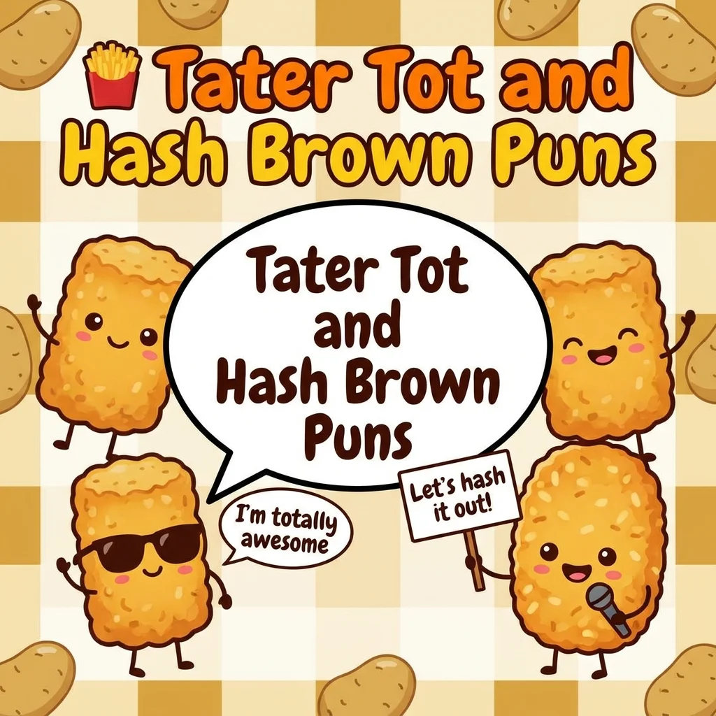 🍟 Tater Tot and Hash Brown Puns