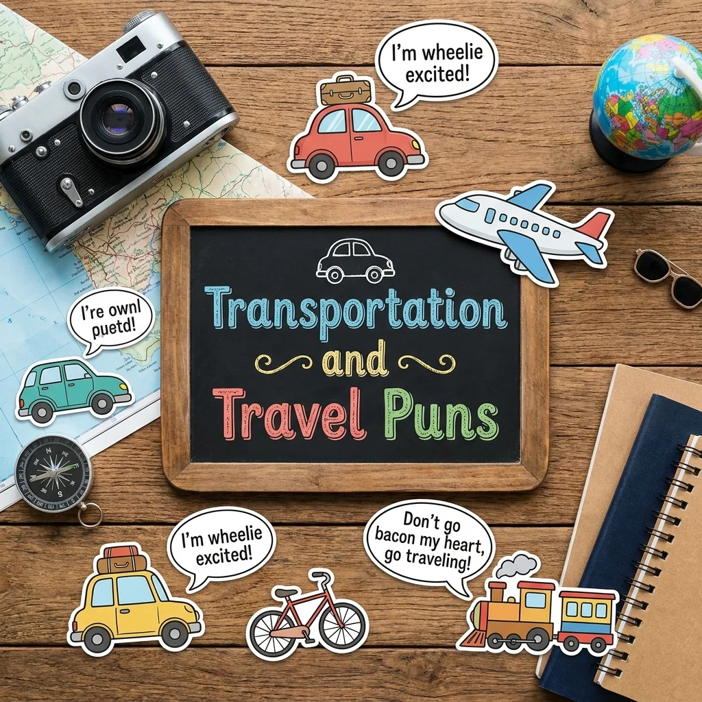 ๐ Transportation and Travel Puns