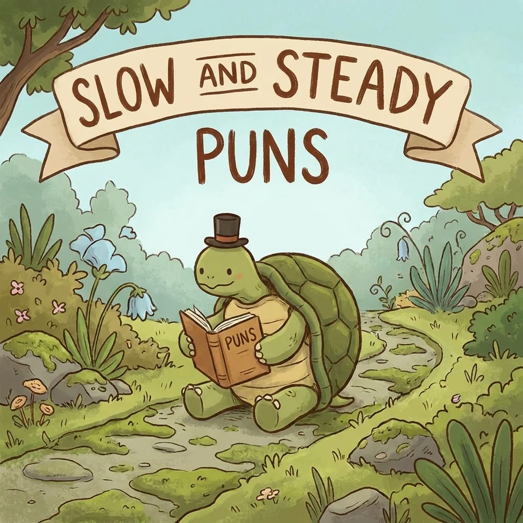 🐢 Slow and Steady Puns