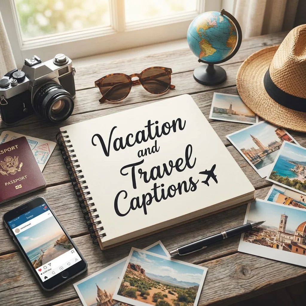Vacation and Travel Captions ✈️