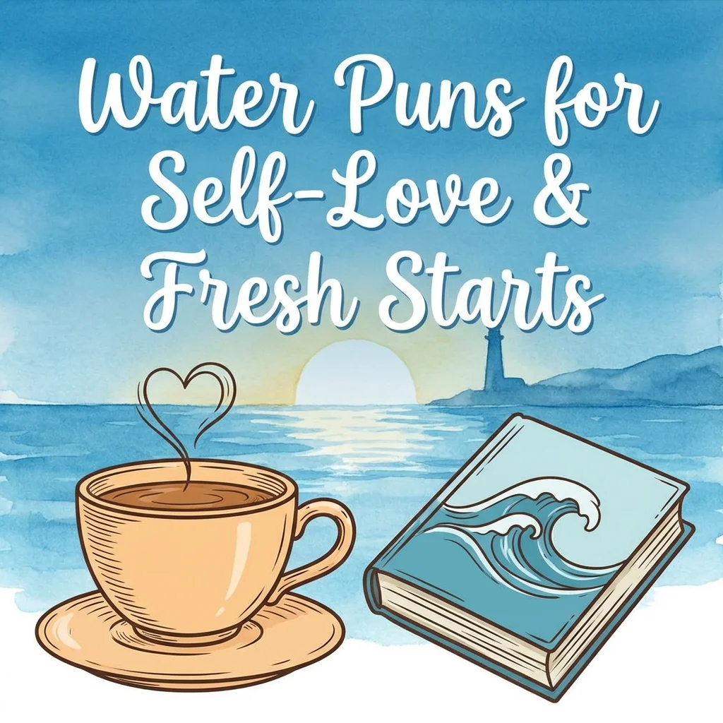 Water Puns for Self-Love and Fresh Starts