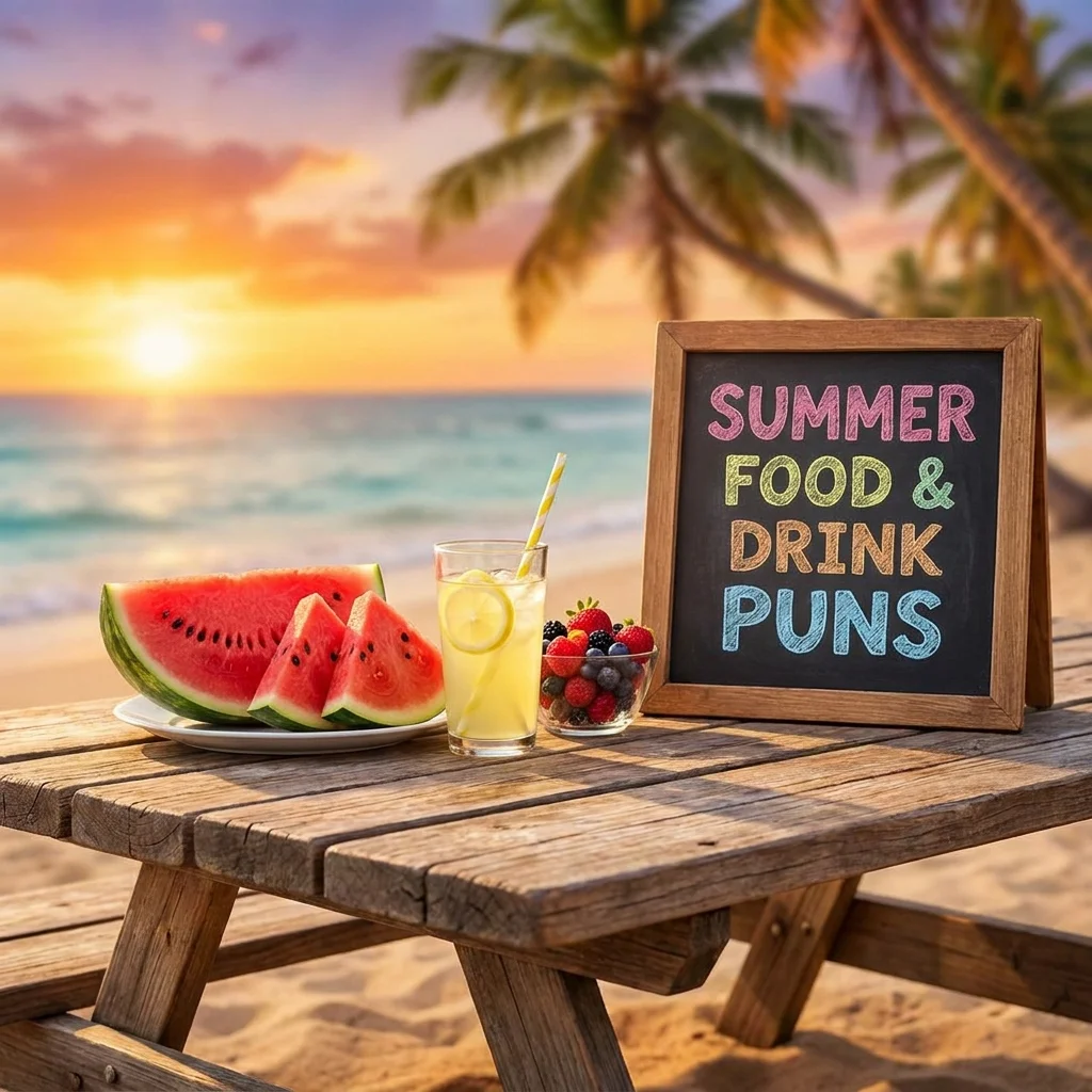 🍉 Summer Food and Drink Puns