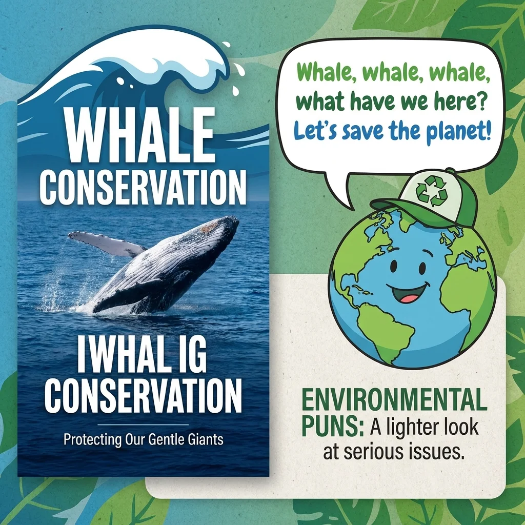 🐋 Whale Conservation and Environmental Puns