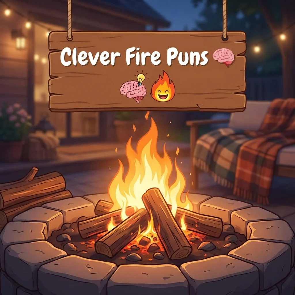 Clever Fire Puns 🧠
